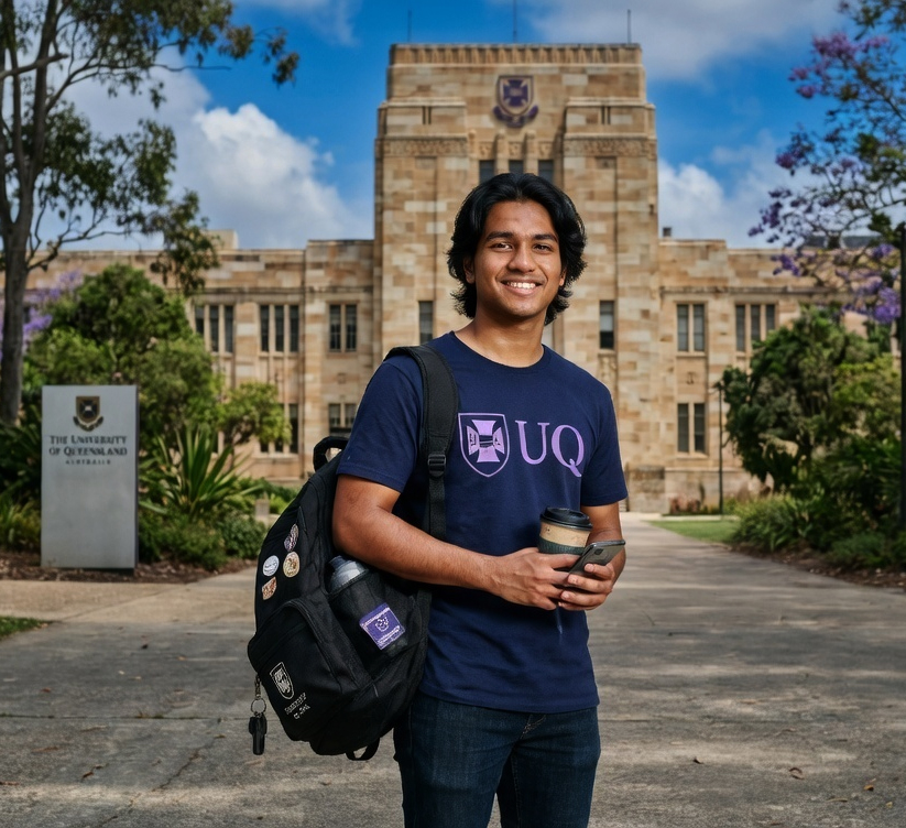 Students studying in Australia